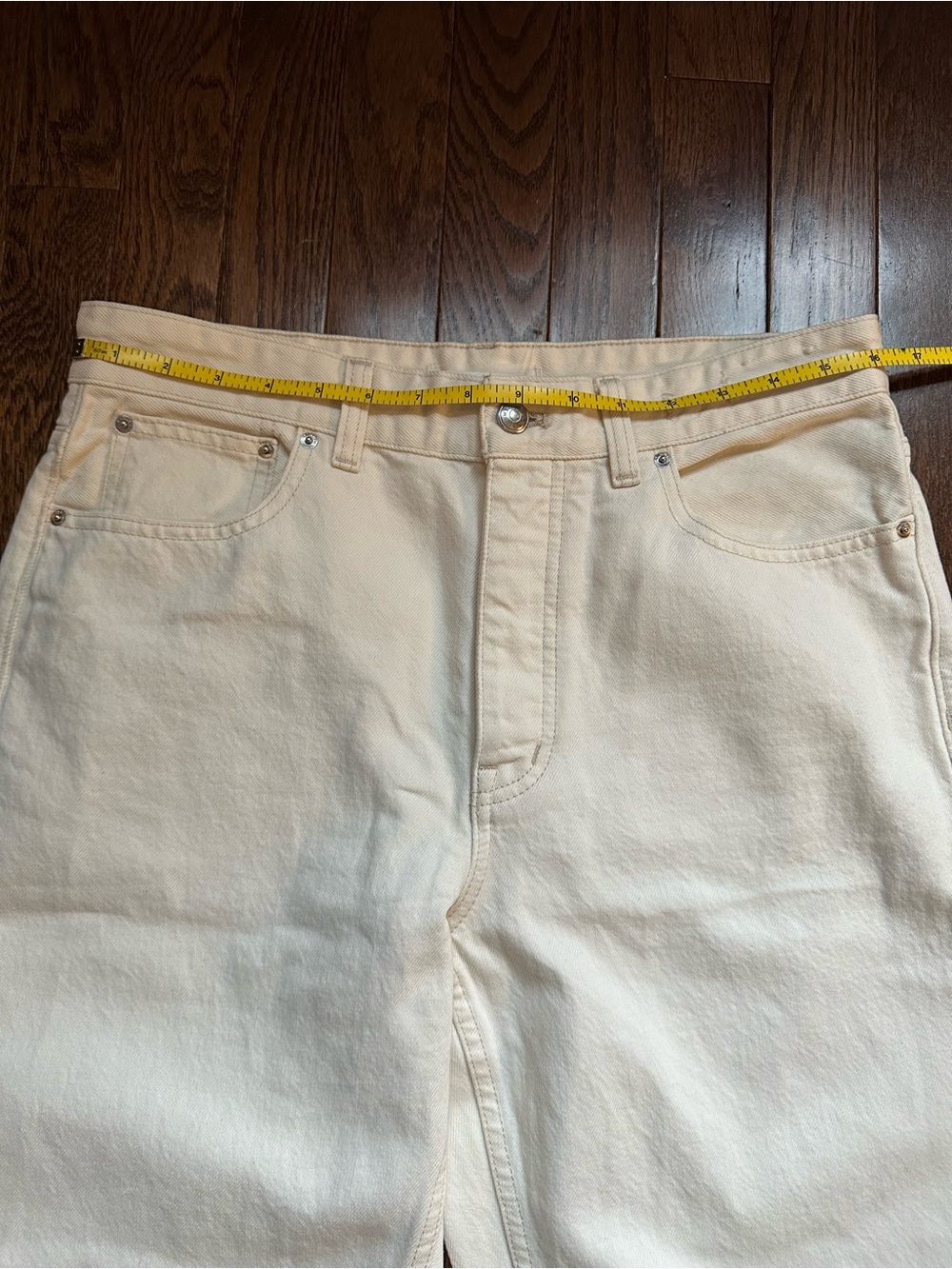 NWT Madewell Darted Barrel-Leg Jean Vintage Canvas 27 - Picture 10 of 15